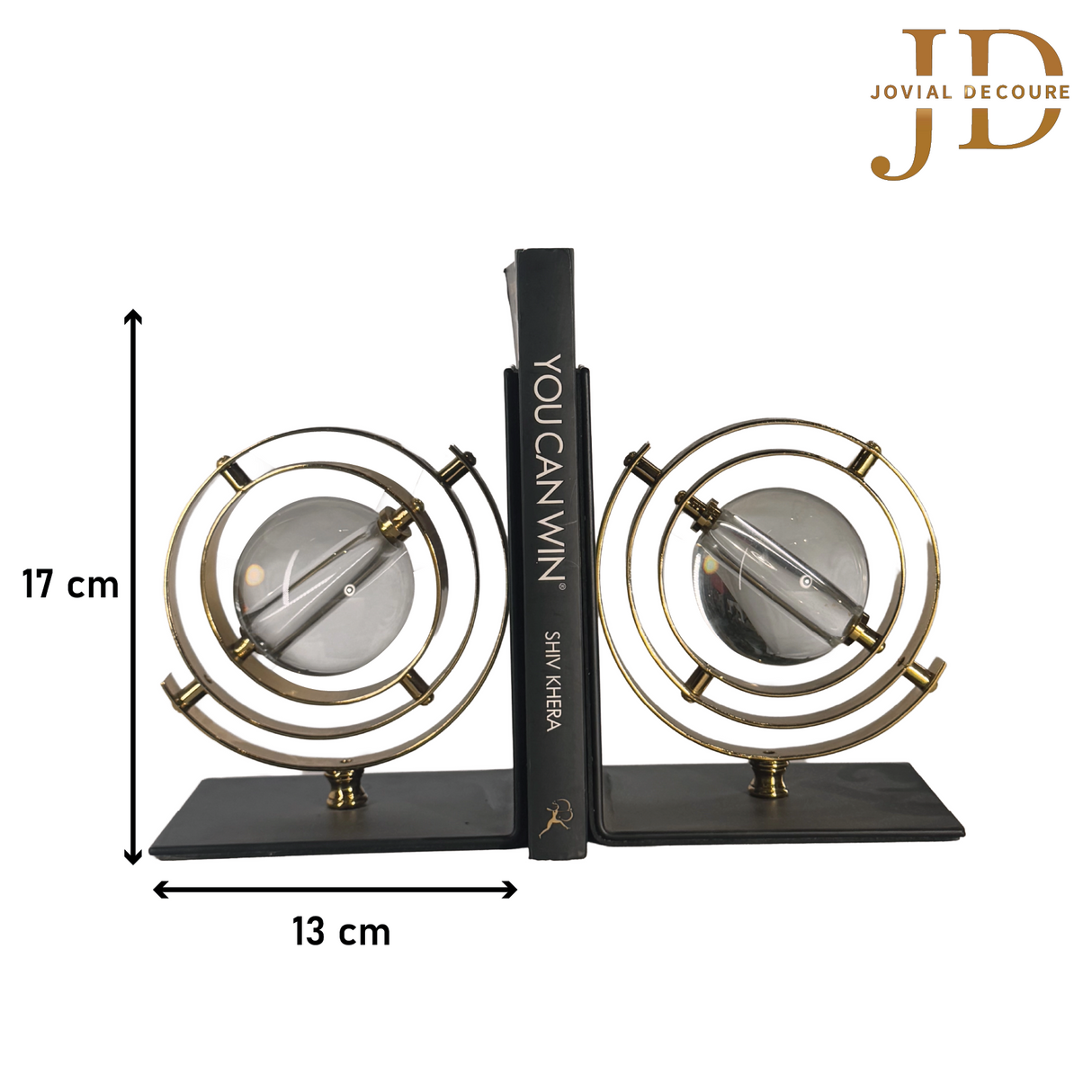 Crystal Decorative Book Stand For Desk