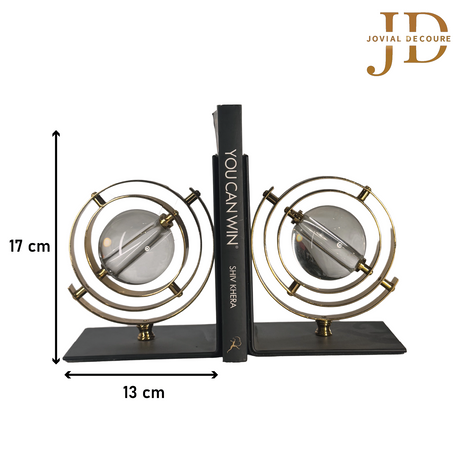 Crystal Decorative Book Stand For Desk