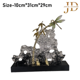 Taihu Stone DragonFly Golden Antique