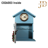 Key Holder with Clock C026003A