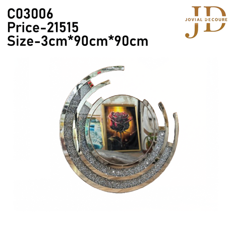 Elegant Classy Round Modern Designer Mirror