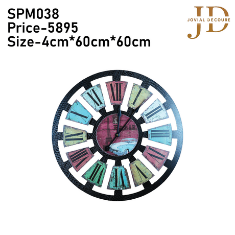 Round Wall Clock 60 Cm PARIS - Wall Clock