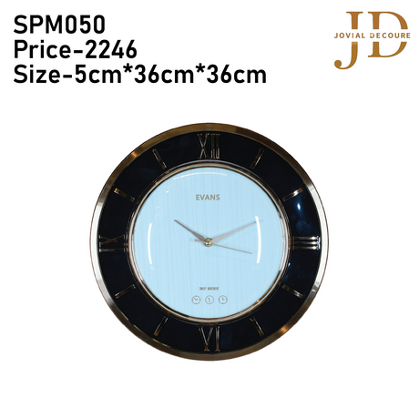 White-Black Decorative Wall Clock