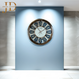 Retro Silent Digital Wall Clock