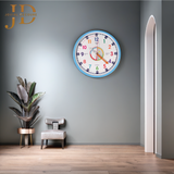 Learning Clock for Kids with Colorful Numerals