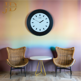 EVANS LARGE QUARTZ WALL CLOCK
