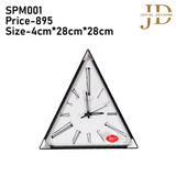 Triangle Shaped Clock