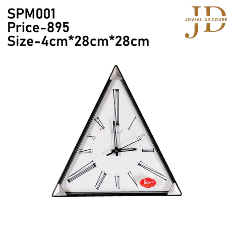 Triangle Shaped Clock