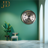 Golden Elegant Design Wall Clock