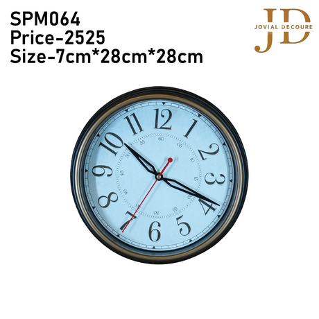 Vintage Retro Wall Clock White