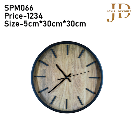 Home Wall Clock - Modern Wood