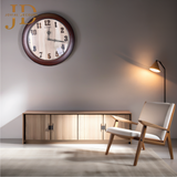 WoodX Analog Wall Clock (Brown)