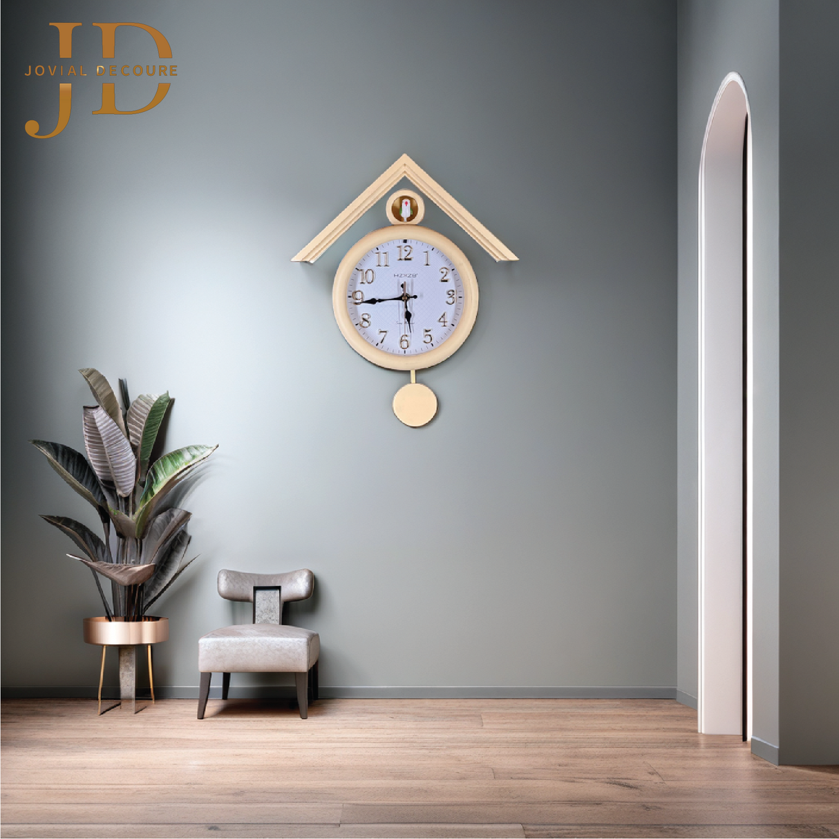 Cuckoo Bird Coming Out Wall Clock - Cuchoo Kuku Bird Alarm Bell Music