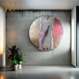 Designer Stylish Antique Fancy Analog Metal Wall Clock