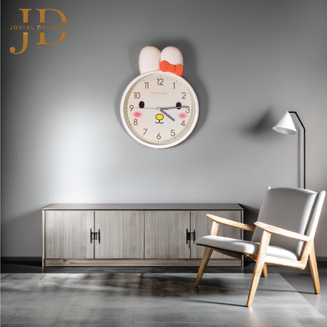Lovely Rabbit Shaped Clock