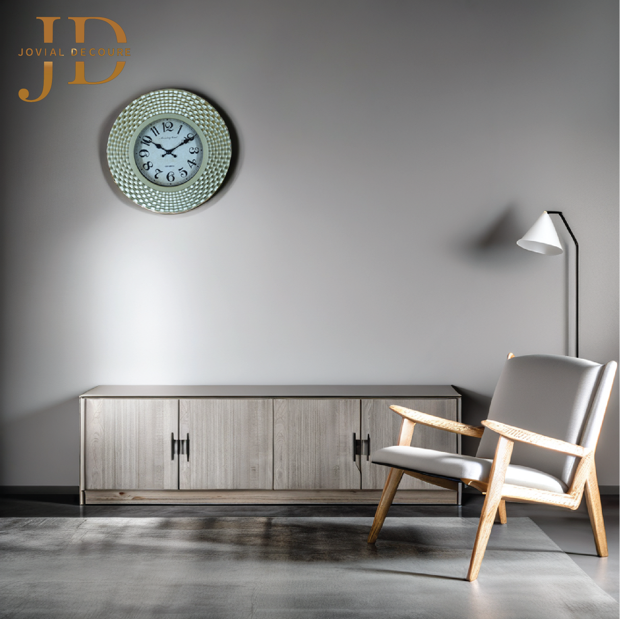 Round Classic Wall Clock