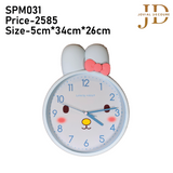 Lovely Rabbit Shaped Clock