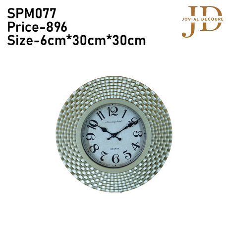 Round Classic Wall Clock