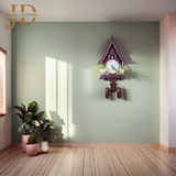 Wall Clock Cuckoo Clock Style 01 - Cuchoo Kuku Bird Alarm Bell Music