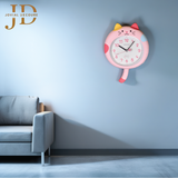 Cat Shaped Clock with Pendulum