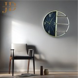 Wall Clock Shelf Gold METAL