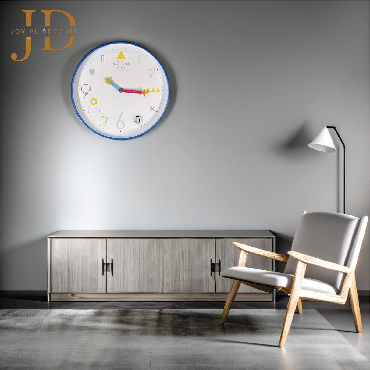 Acrylic Wall Clock - Star