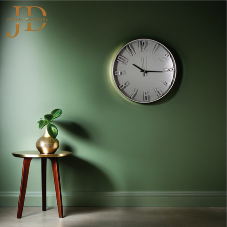 Hanging Clocks Non Ticking Silent Wall Clock White
