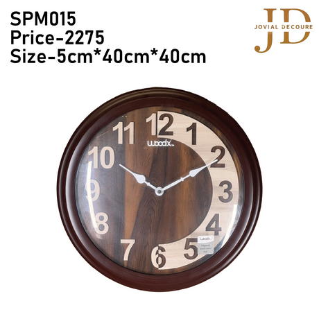 WoodX Analog Wall Clock (Numbers)