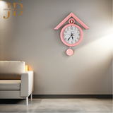 Cuckoo Bird Coming Out Wall Clock - Cuchoo Kuku Bird Alarm Bell Music