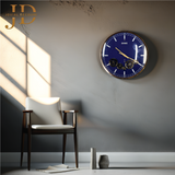 Evans Wall Clock with Moving Gear Mechanism