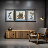 Ship Scenery Frames Set of 3