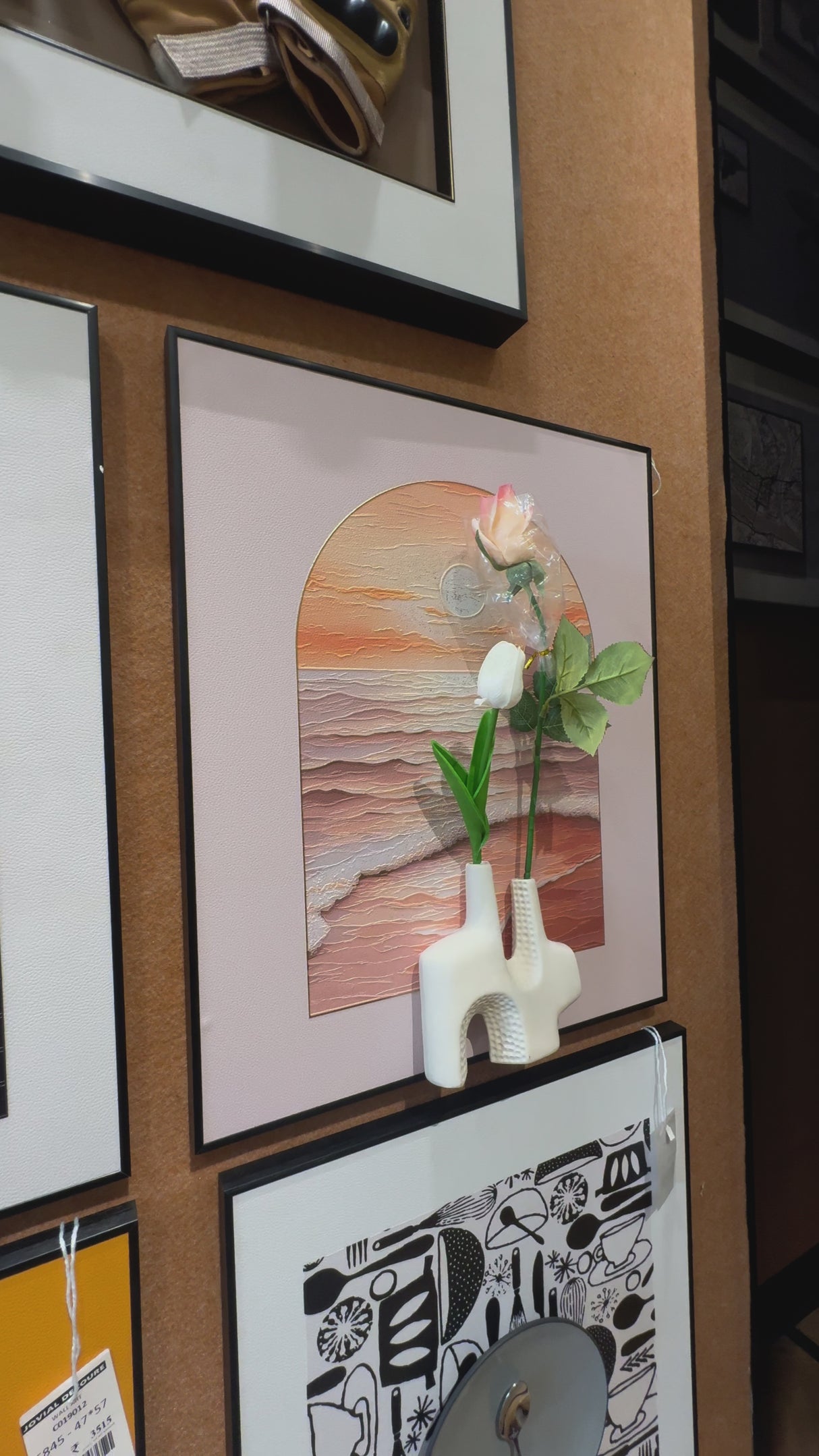 Scenery with Flowers 3D WallArt