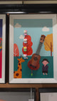 Boy Guitar 3D WallArt