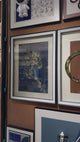 Graphics & Horse Crystal Frame Set of 3