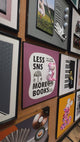 Pink Mickey Mouse 3D WallArt