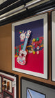 Girl Guitar 3D WallArt