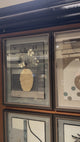 Elephant with Flowers Frames Set of 3