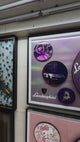 Purple Lamborghini Car 3D WallArt